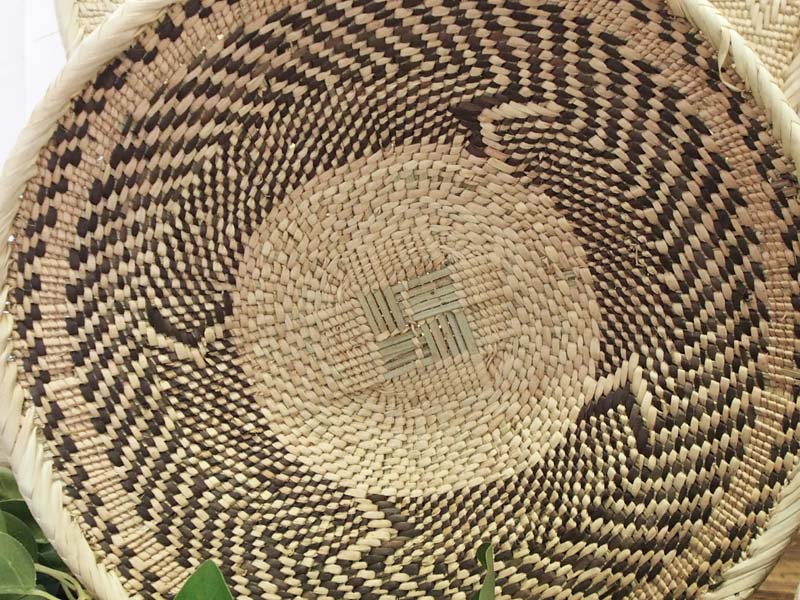 African Creative Telephone Wire Basket